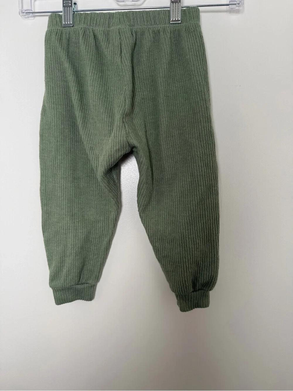 ZARA Kids Knit Set in Sage Green